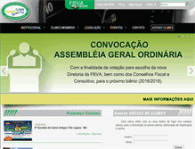 Tablet Screenshot of fbva.org.br