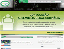 Tablet Screenshot of fbva.com.br